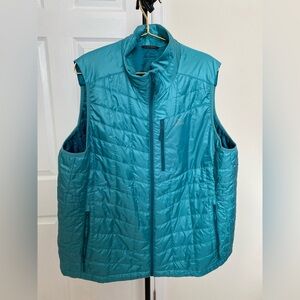 L.L. Bean Turquoise Quilted Vest